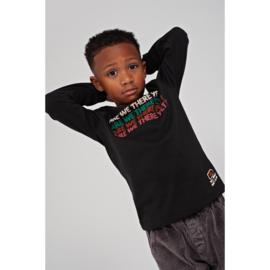 Sturdy longsleeve antraciet - Mountain top