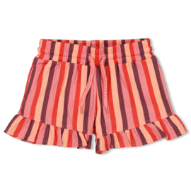 Jubel korte broek streepjes Salsa Sunset