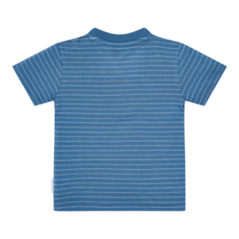 LD T-shirt indigo streep