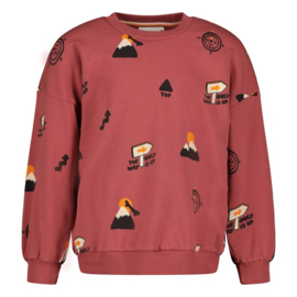 Sturdy sweater rood - Mountain Top