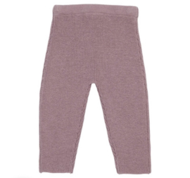 Little Dutch gebreide broek mauve - 68