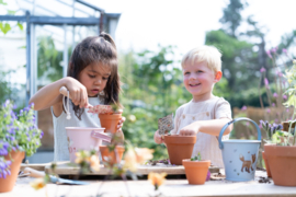 LD tuingereedschap roze Fairy Garden