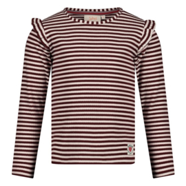 Jubel longsleeve rib - streep - Daily Princess
