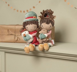 LD knuffelpop kerst Evi 35 cm