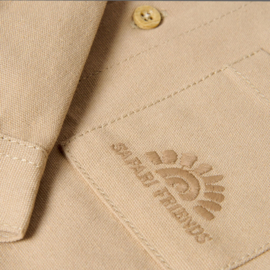 LD overshirt warm taupe Safari Friends