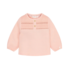 LD blouse blush roze