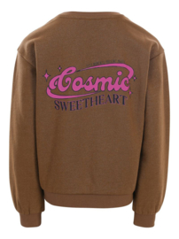LOOXS Sweater Olive Lurex