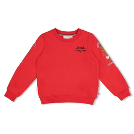 Jubel sweater rood - Chic City