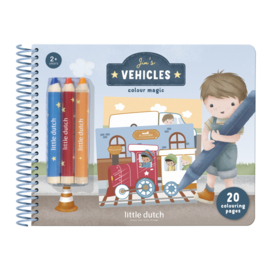 LD kleurboek Jim's vehicles
