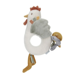 LD activiteitenknuffel kip 25cm little farm