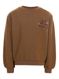 LOOXS Sweater Olive Lurex