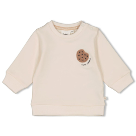 Feetje Cute Cookie trui offwhite
