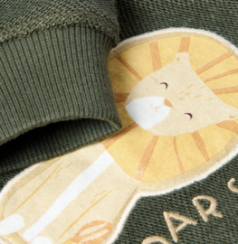 LD sweater groen Safari Friends