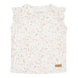 Little Dutch t-shirtje flowers en butterflies maat 62