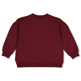 Jubel sweater bordeaux - Daily Princess