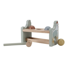 LD hamerbankje met ballen Little Farm