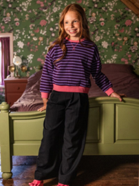 LOOXS Sweater Paarse Streep