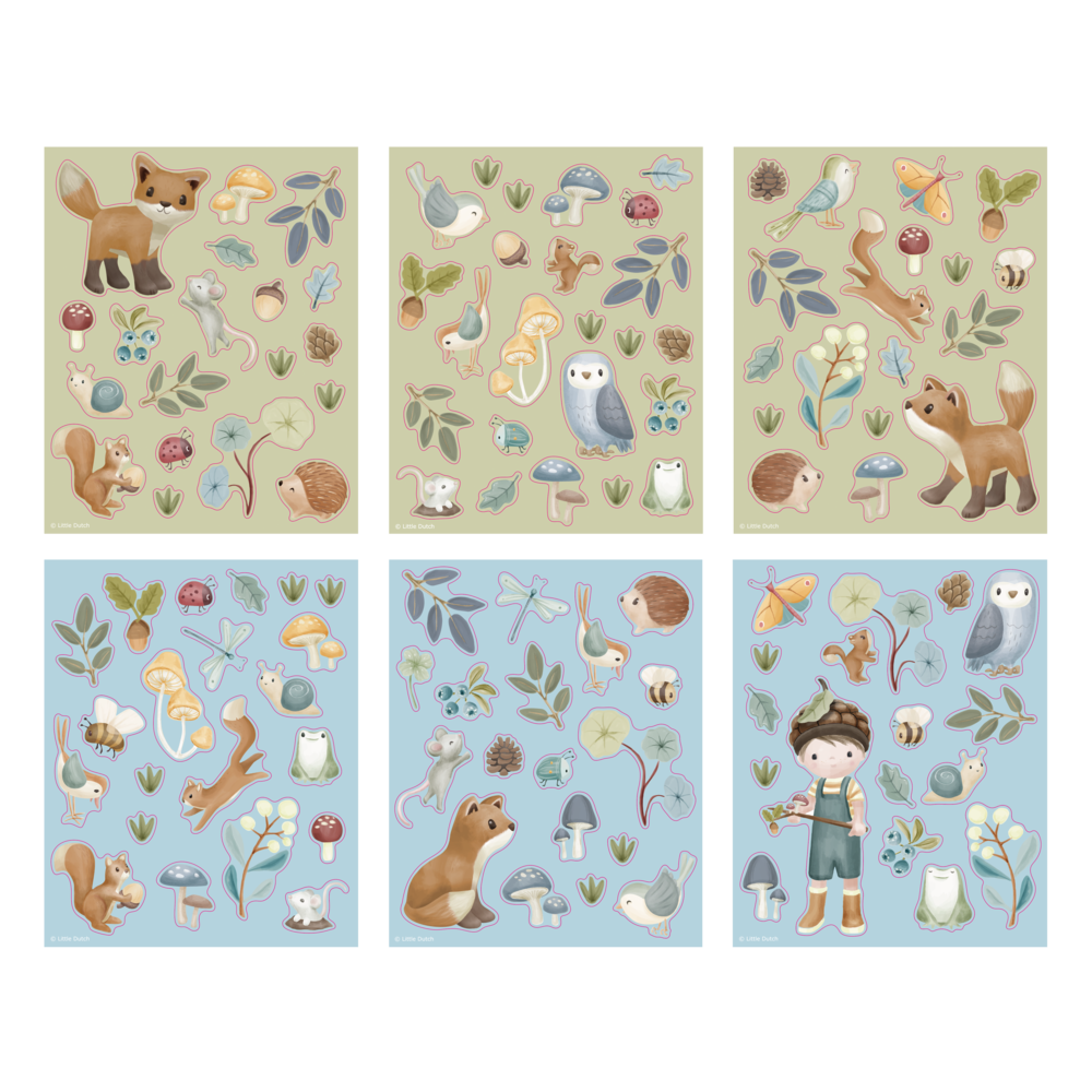 LD stickerset Forest Friends