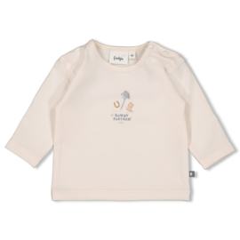 Feetje shirtje offwhite Howdy