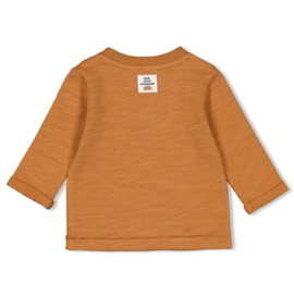 Feetje club croissant shirtje camel maat 56