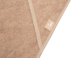 Jollein badcape badstof 100x100cm - biscuit