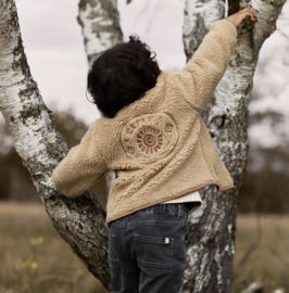 LD teddy vest - Safari
