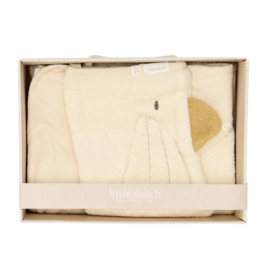 LD giftset - badcape en washandje - Little Goose