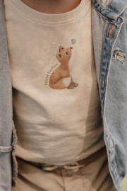 LD t-shirt korte mouw Birch melange