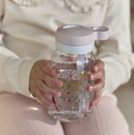Mepal Drinkfles met rietje 450 ml - Roze Fairy Wonder