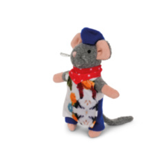 Het Muizenhuis - knuffelmuisje de Kunstenaar