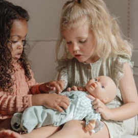 LD babypop kleertjes groen