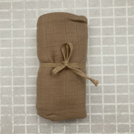 Jollein hydrofiele swaddle bamboe - Biscuit