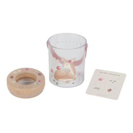 LD insectenpotje roze Fairy Garden