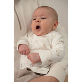 Feetje broek brown melange - The Cuddle Company