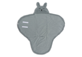 Jollein wikkeldeken bunny sea green