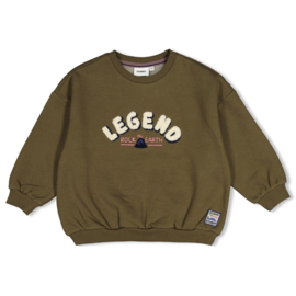 Sturdy sweater oversized army - Rock the Earth