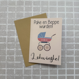 Wenskaart Pake en Beppe wurden