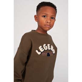 Sturdy sweater oversized army - Rock the Earth