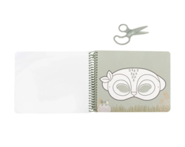 LD Safari Jim en Rosa's maskers maken
