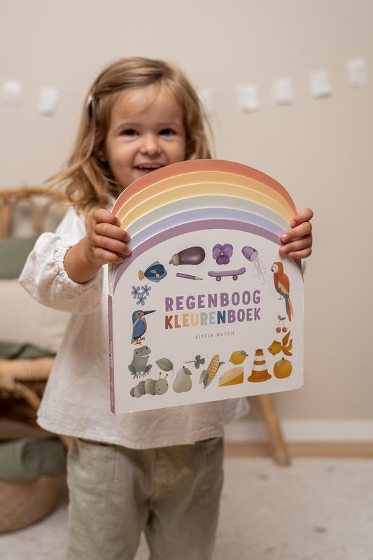 LD regenboog kleurenboek