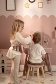 LD kapperset roze