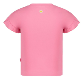 Jubel t-shirtje roze - Rolling into spring