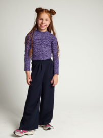 LOOXS Super wide leg broek Navy