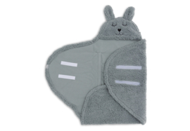 Jollein wikkeldeken bunny sea green