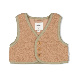 Feetje gilet boucle "Into the Forest" maat 68