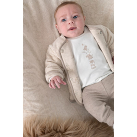 Feetje longsleeve offwhite - The Cuddle Company
