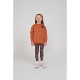 Jubel sweater camel met backprint - Chic City