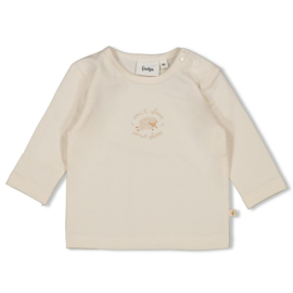 Feetje shirtje Sleepy Sheepy cream