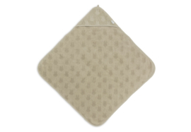 Jollein x Nijntje badcape olive green