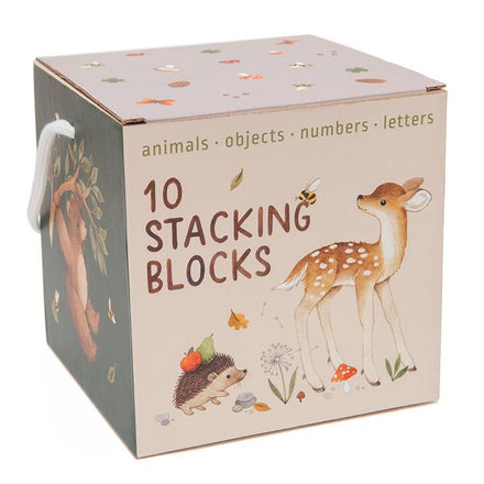 Petite Monkey 10 stapel blokken wild bear